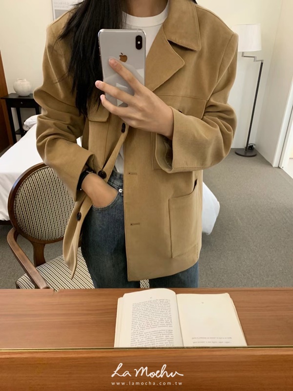 燈芯絨西裝外套(闆娘清單)